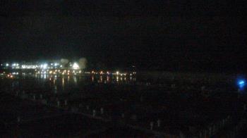 Weather camera view of Waukegan Harbor and Marina.