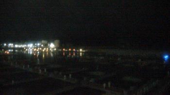 Weather camera view of Waukegan Harbor and Marina.