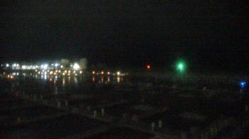 Weather camera view of Waukegan Harbor and Marina.