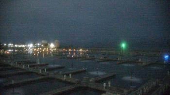 Weather camera view of Waukegan Harbor and Marina.