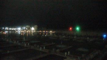 Weather camera view of Waukegan Harbor and Marina.