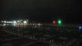 Weather camera view of Waukegan Harbor and Marina.