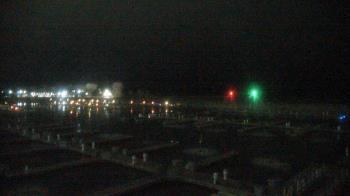 Weather camera view of Waukegan Harbor and Marina.