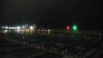 Weather camera view of Waukegan Harbor and Marina.