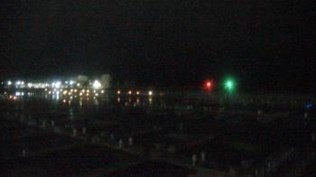 Weather camera view of Waukegan Harbor and Marina.
