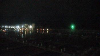 Weather camera view of Waukegan Harbor and Marina.