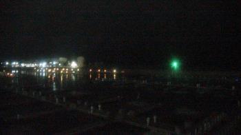 Weather camera view of Waukegan Harbor and Marina.