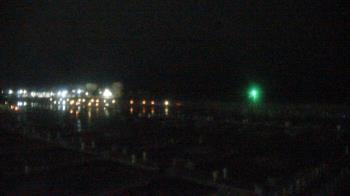 Weather camera view of Waukegan Harbor and Marina.