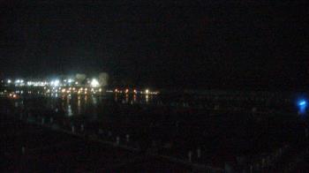 Weather camera view of Waukegan Harbor and Marina.