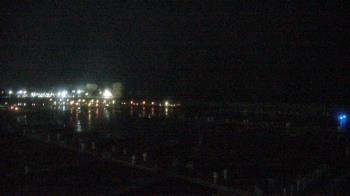 Weather camera view of Waukegan Harbor and Marina.