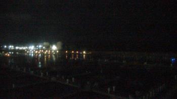 Weather camera view of Waukegan Harbor and Marina.