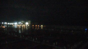 Weather camera view of Waukegan Harbor and Marina.