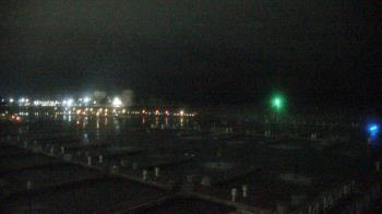 Weather camera view of Waukegan Harbor and Marina.