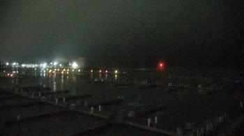 Weather camera view of Waukegan Harbor and Marina.