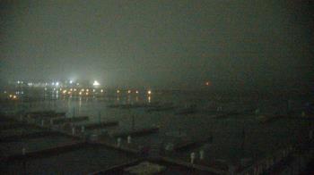 Weather camera view of Waukegan Harbor and Marina.