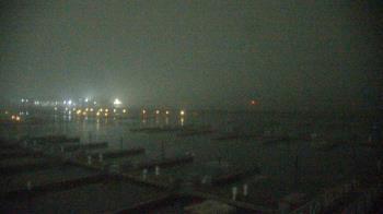 Weather camera view of Waukegan Harbor and Marina.