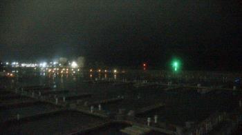 Weather camera view of Waukegan Harbor and Marina.