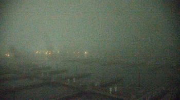 Weather camera view of Waukegan Harbor and Marina.