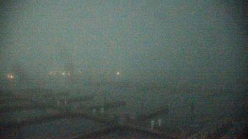 Weather camera view of Waukegan Harbor and Marina.