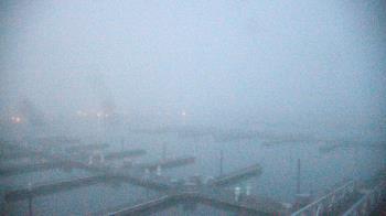 Weather camera view of Waukegan Harbor and Marina.