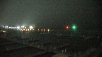Weather camera view of Waukegan Harbor and Marina.