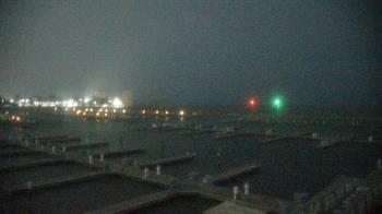 Weather camera view of Waukegan Harbor and Marina.