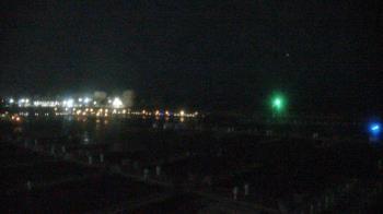 Weather camera view of Waukegan Harbor and Marina.