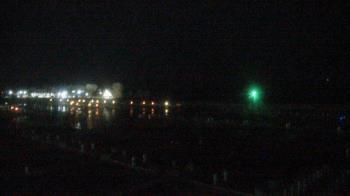 Weather camera view of Waukegan Harbor and Marina.