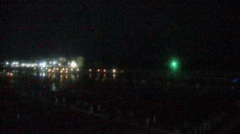 Weather camera view of Waukegan Harbor and Marina.