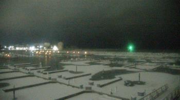 Weather camera view of Waukegan Harbor and Marina.