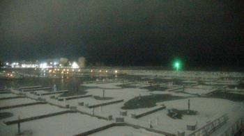 Weather camera view of Waukegan Harbor and Marina.
