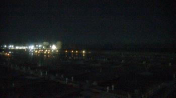 Weather camera view of Waukegan Harbor and Marina.