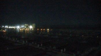 Weather camera view of Waukegan Harbor and Marina.