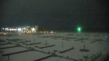 Weather camera view of Waukegan Harbor and Marina.