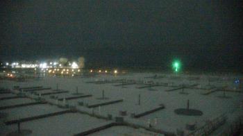 Weather camera view of Waukegan Harbor and Marina.