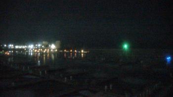 Weather camera view of Waukegan Harbor and Marina.