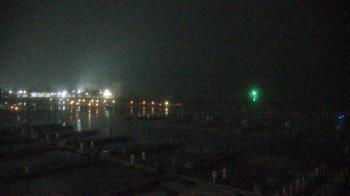 Weather camera view of Waukegan Harbor and Marina.