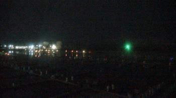 Weather camera view of Waukegan Harbor and Marina.