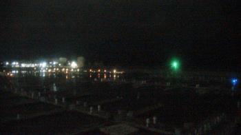 Weather camera view of Waukegan Harbor and Marina.