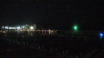 Weather camera view of Waukegan Harbor and Marina.