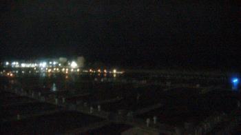 Weather camera view of Waukegan Harbor and Marina.