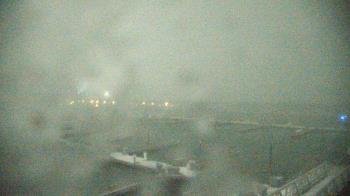 Weather camera view of Waukegan Harbor and Marina.