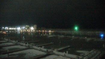 Weather camera view of Waukegan Harbor and Marina.