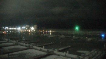 Weather camera view of Waukegan Harbor and Marina.