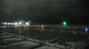 Weather camera view of Waukegan Harbor and Marina.