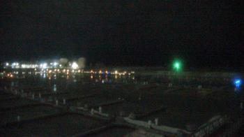 Weather camera view of Waukegan Harbor and Marina.