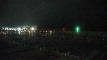 Weather camera view of Waukegan Harbor and Marina.