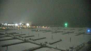 Weather camera view of Waukegan Harbor and Marina.