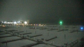 Weather camera view of Waukegan Harbor and Marina.