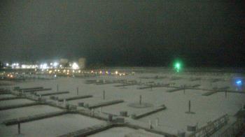 Weather camera view of Waukegan Harbor and Marina.